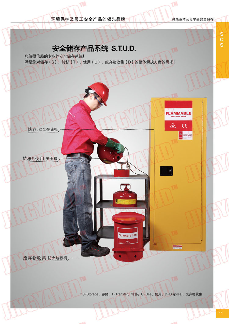 防火柜防火垃圾桶，化學(xué)品垃圾桶，油漬廢棄物回收桶