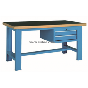 重型工作臺高分子桌板帶兩吊抽，GF1500-B，GF1800-B，GF2000-B